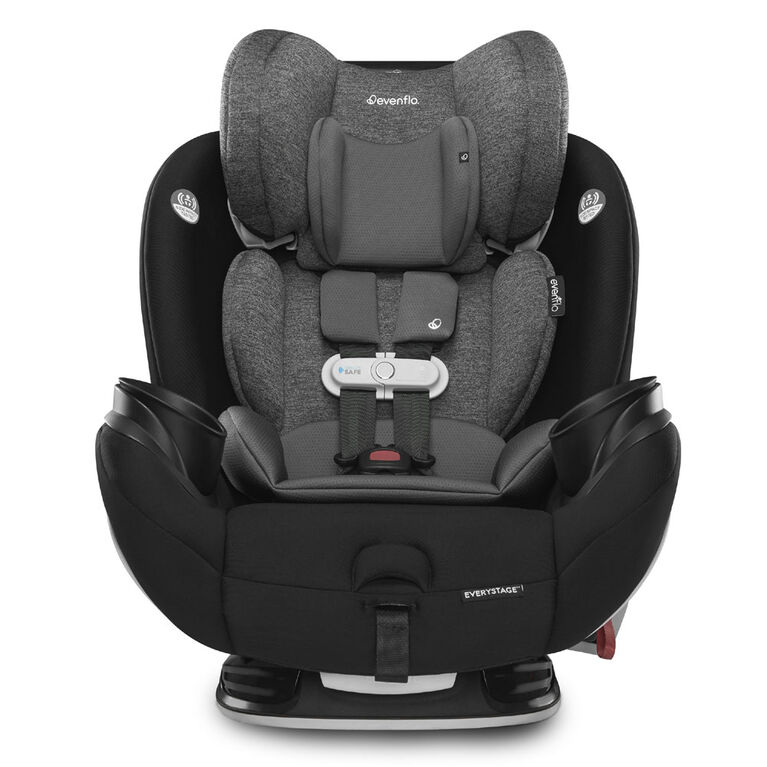 Evenflo GOLD SensorSafe EveryStage Smart All-in-One Convertible Car Seat, Moonstone - R Exclusive