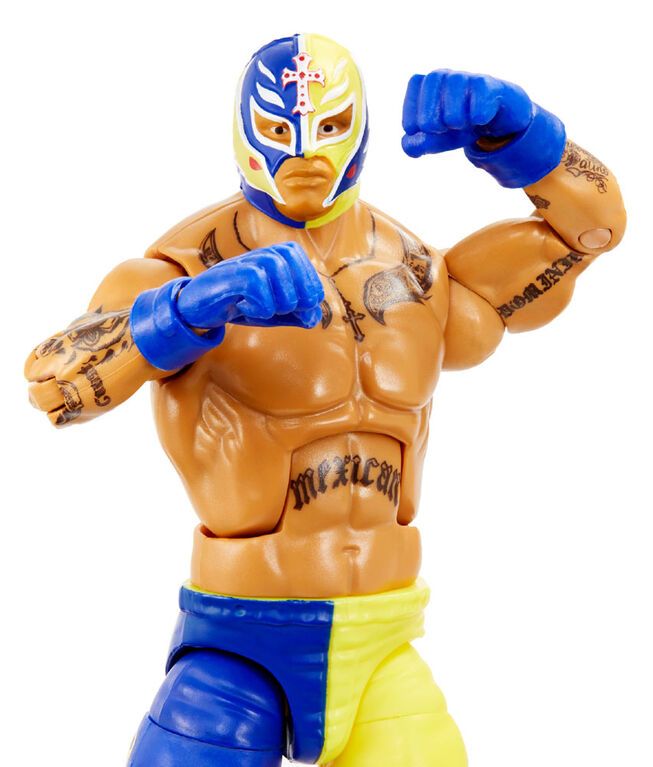 WWE Network Spotlight Rey Mysterio Elite Collection Action Figure - English Edition