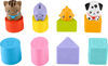 Fisher-Price FP Pets Sort & Stow Pet Carrier Baby & Toddler Shape Sorting Toy, 8 Blocks