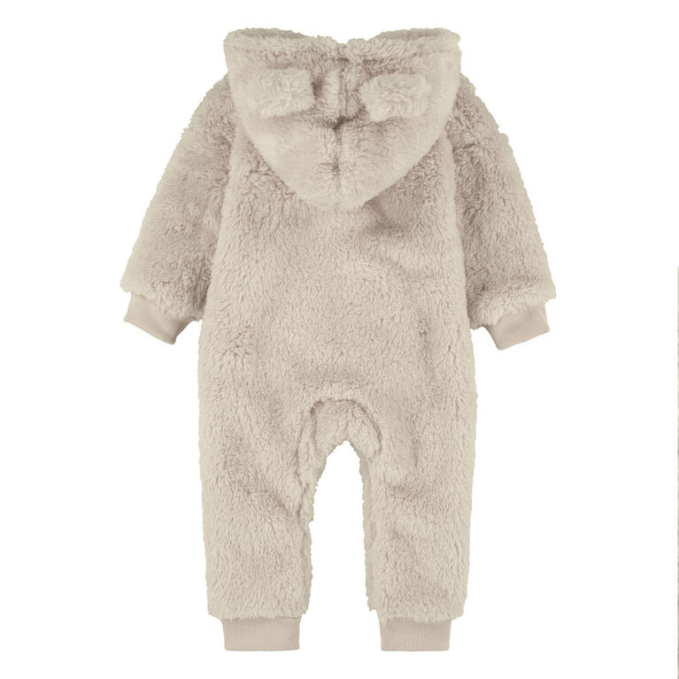 Levis Sherpa Bear Coverall - Antique White - Size 18 Months