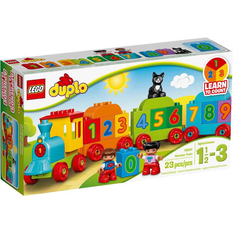 LEGO DUPLO My First Le train des chiffres 10847 (23 pièces)
