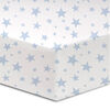 Koala Baby - Flannel 1 Pack Blue Stars Crib Sheet