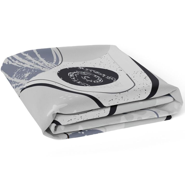 Percale Dream Crib Sheet Space Blues