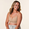 Basics by Bravado Double Layer Maternity and Nursing Bra, Almond