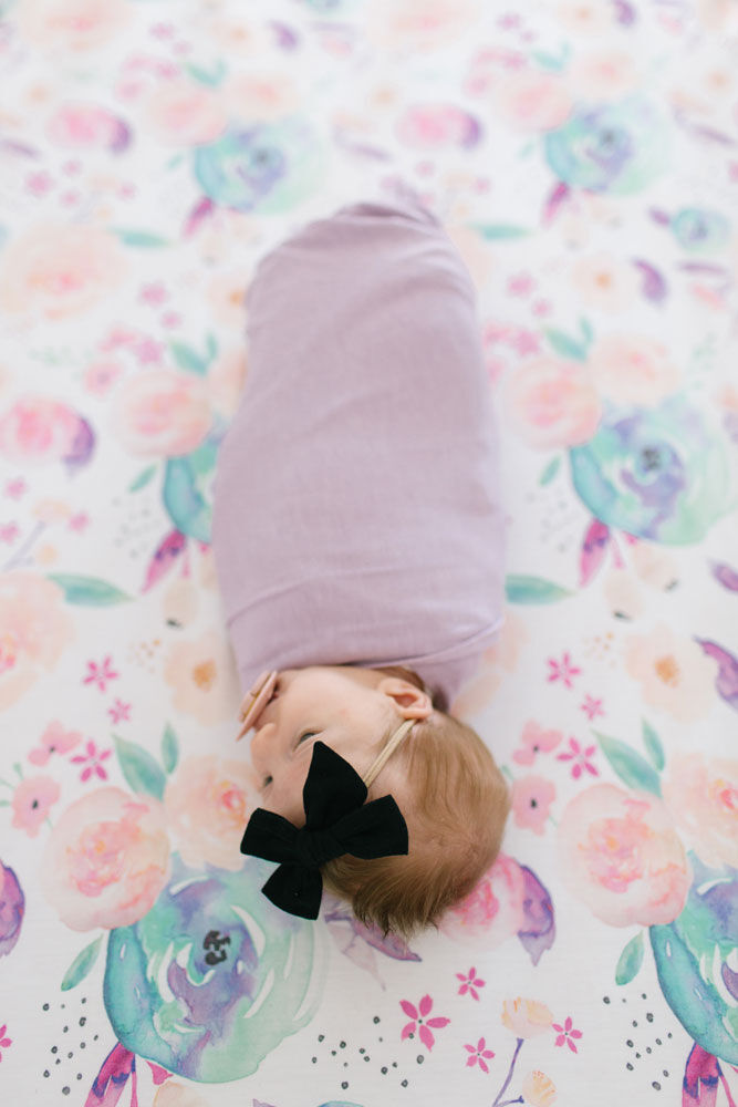 Copper pearl bloom crib sheet sales