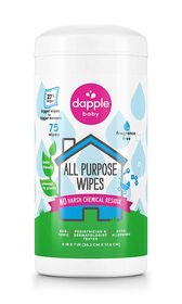 Dapple All Purpose Cleaning Wipes, Lavender, 75ct