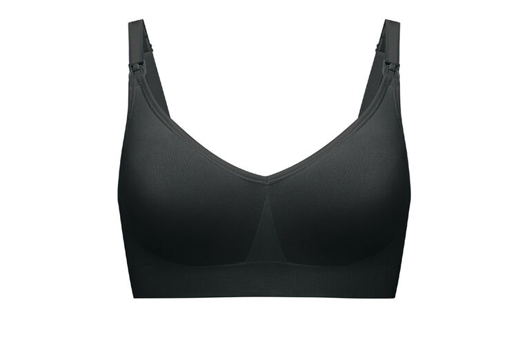Body Silk Seamless Nursing Bra - Black, Extra Small