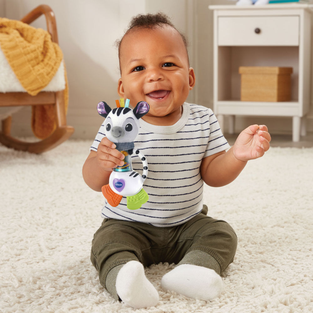 VTech Baby Rattling Rain Stick Zebra Babies R Us Canada