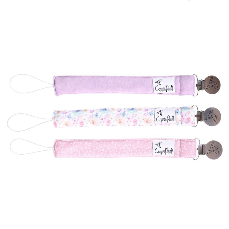 Copper Pearl - Bloom Binky Clips
