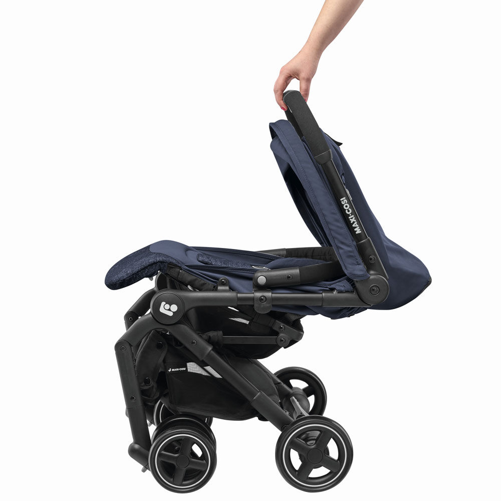Lara RS Ultracompact Stroller Nomad Blue Babies R Us Canada