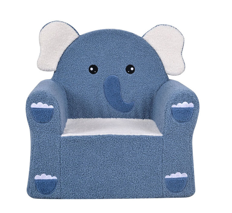 Little Loungers Kids Plush Chair - Elephant