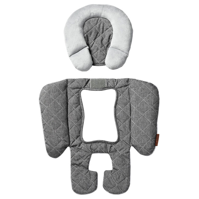 JJ Cole Car Seat Reversible Body Support - Grey
