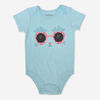 Rococo Bodysuit Mint Strawberry Sunglass Print