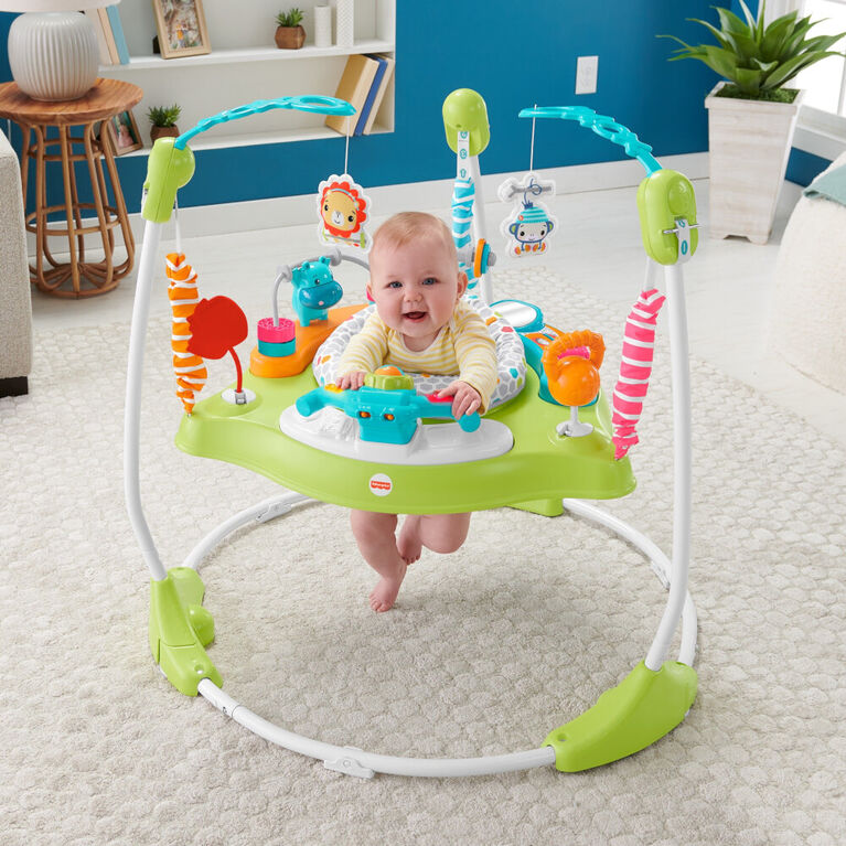  Fisher-Price Fitness Fun Folding Jumperoo- activity center 