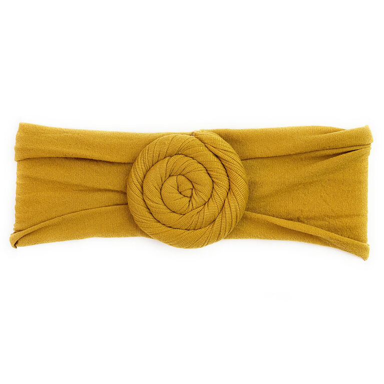 Baby Wisp Headband Nylon Turban Roll Mustard Babies R Us Canada