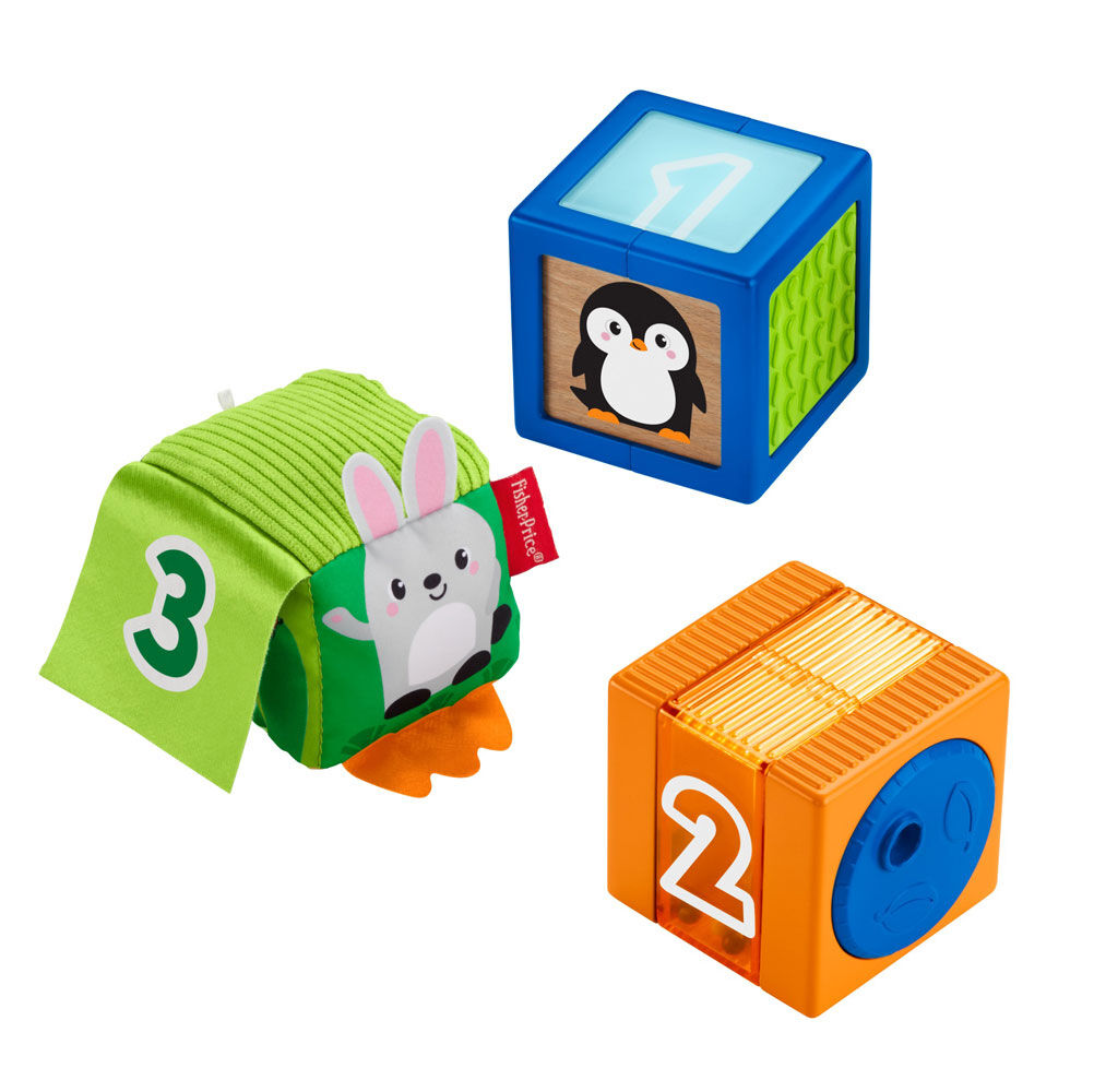 Fisher Price Stack Discover Sensory Blocks