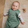 Perlimpinpin-Bamboo sleep bag 1.0 TOG-Hunter green-6-18m