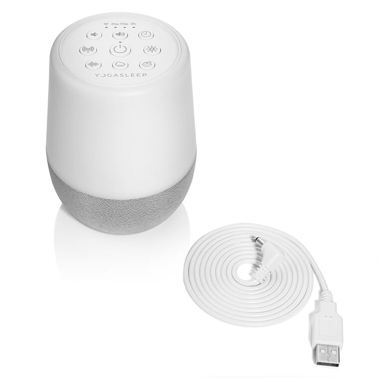 Yogasleep - Duet White Noise Machine with Night Light and Wireless Speaker