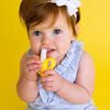 Baby Banana Brosse  à dents de dentition pour les bébés.