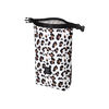 Petunia Pickle Bottom - Sip Double Bottle Holder in Leopard - Insulated Baby Bottle Bag - Snack Bag - Machine Washable -Travel - Antimicrobial