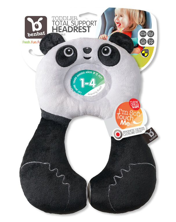 Benbat - Total Support Headrest - Panda / Black White / 1-4 Years Old