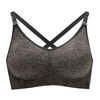 Bravado Designs Body Silk Seamless Yoga Nursing bra - Charcoal Heather, Small