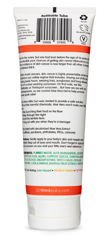Thinkbaby Aloe Vera After Sun Lotion
