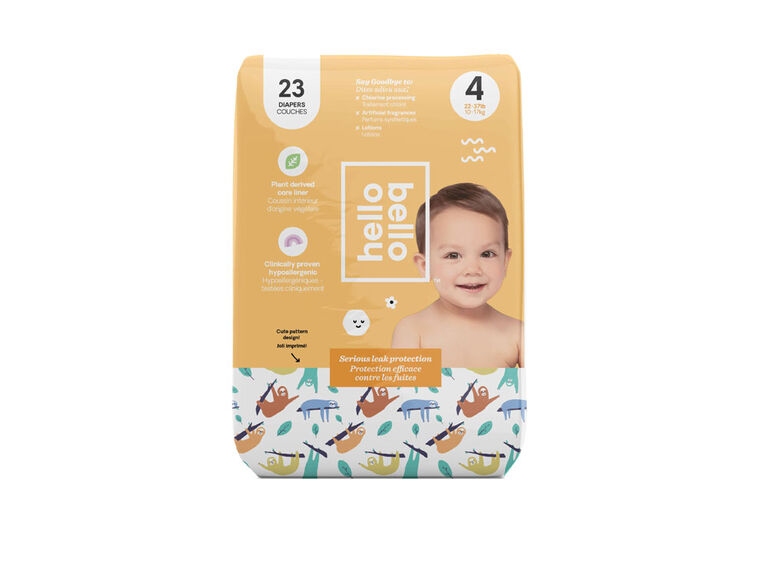 Hello Bello Jumbo Diaper Sleepy Sloth Size 4 Babies R Us Canada