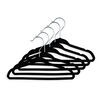 Coco-18 Pack De 15 Cintre En Velours Regulier Noir