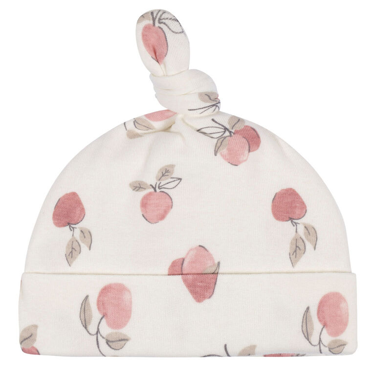 Vêtements pour enfants Gerber - Haut, pantalon et casquette 3 pièces - Appley Sweet - 0-3M
