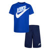 Ensemble T-shirt et Shorts Nike - Bleu Marin - Taille 5