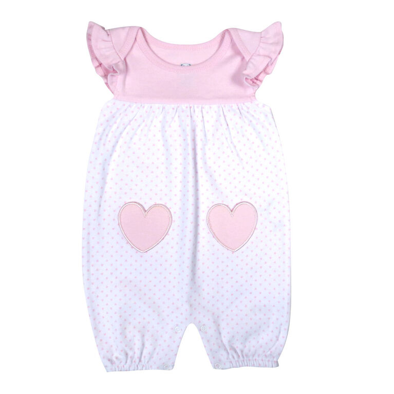 Rococo 1 Piece Romper - Pink, 6 Months