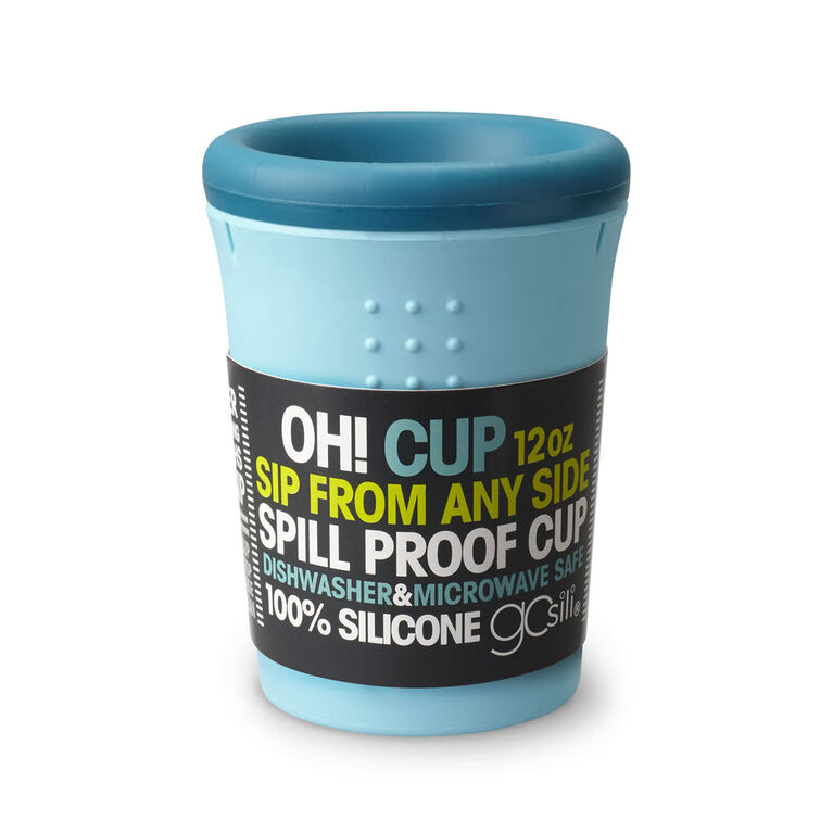 GoSili OH! Tasse, 12oz., Ciel bleu de sarcelle