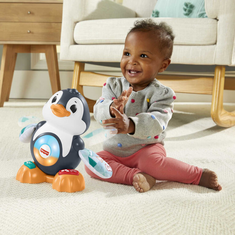 ​Fisher-Price Linkimals Cool Beats Penguin - French Edition