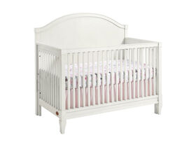 Lit de b&eacute;b&eacute; convertible 4 en 1 Oxford Baby Elizabeth Vintage de couleur blanche - Notre exclusivit&eacute;