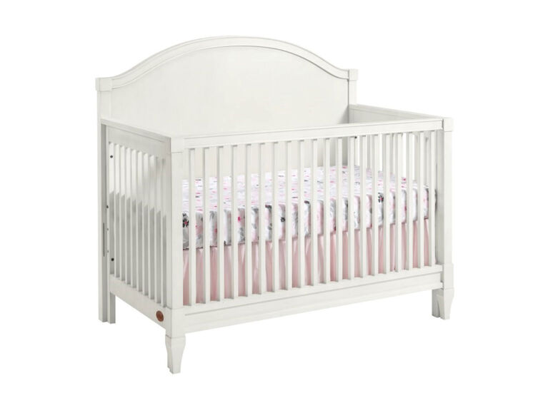 Lit de bébé convertible 4 en 1 Oxford Baby Elizabeth Vintage de couleur blanche - Notre exclusivité