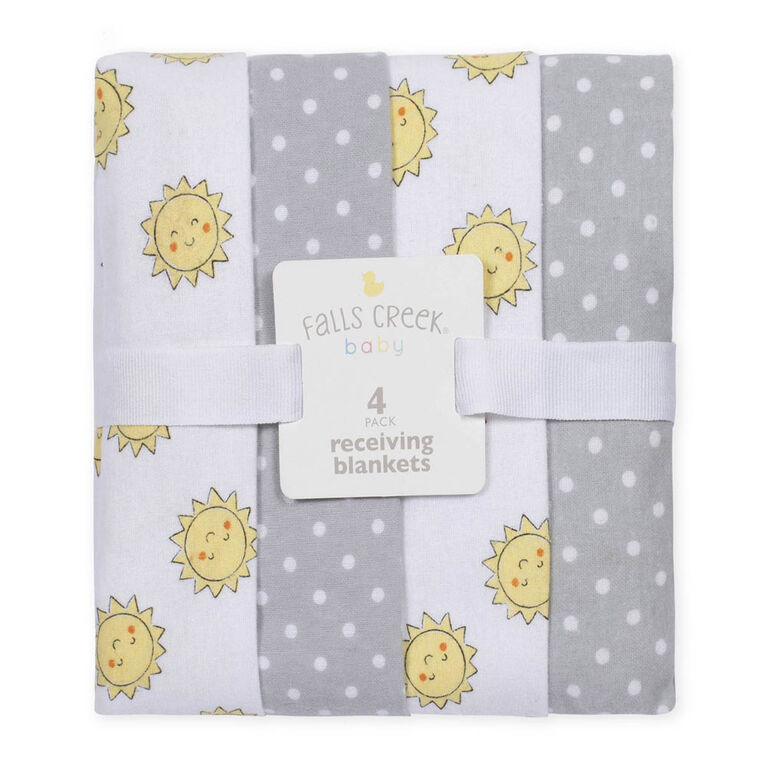 Fall S Creek 4pk Receiving Blankets Sun Dots English Edition Babies R Us Canada