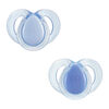 Tommee Tippee Chupete Nocturno, 18-36m, Vaina Esterilizadora Reutilizable, Colores Surtidos, Pack de 2
