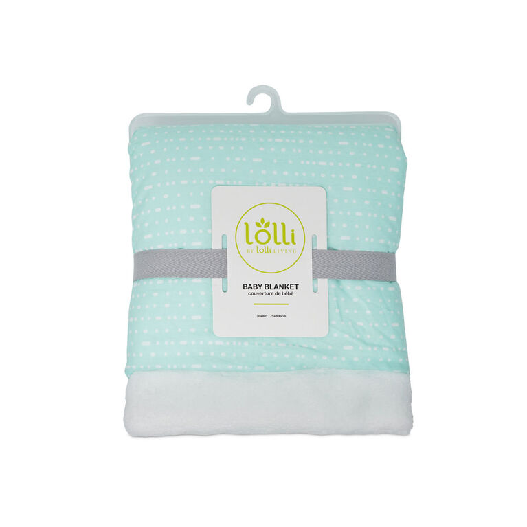 Lolli by Lolli Living Couverture de Bébé - Mint Rocks