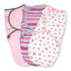 Summer Infant SwaddleMe Original Swaddle - Small/Med - 3 Pack - Bug