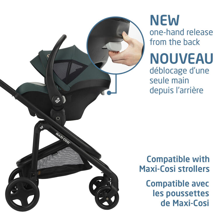 Maxi-Cosi Mico Luxe+ Iinfant Carseat Essential Green