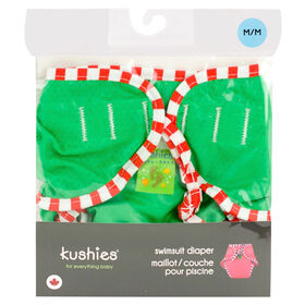 Kushies Maillot / Couche Pour Piscine, Grand - Vert