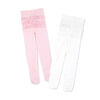 Baby Mode Signature Lot de 2 collants : rose et blanc, 2T-4T