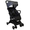 Safety 1st Cube Stroller - Black/Grey Pinstripe