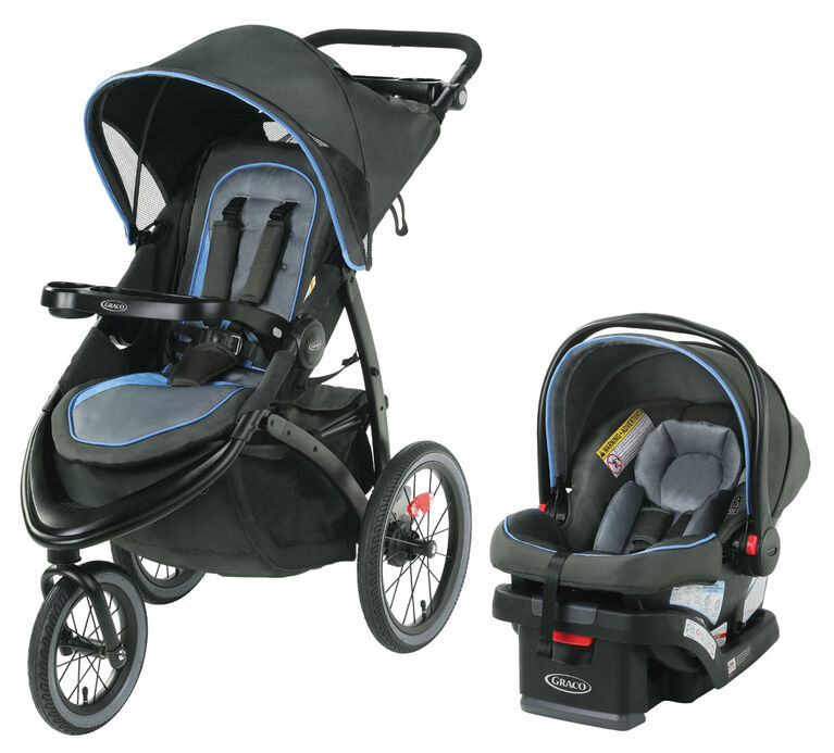 Système de voyage FastAction Jogger LX Graco, Cielo