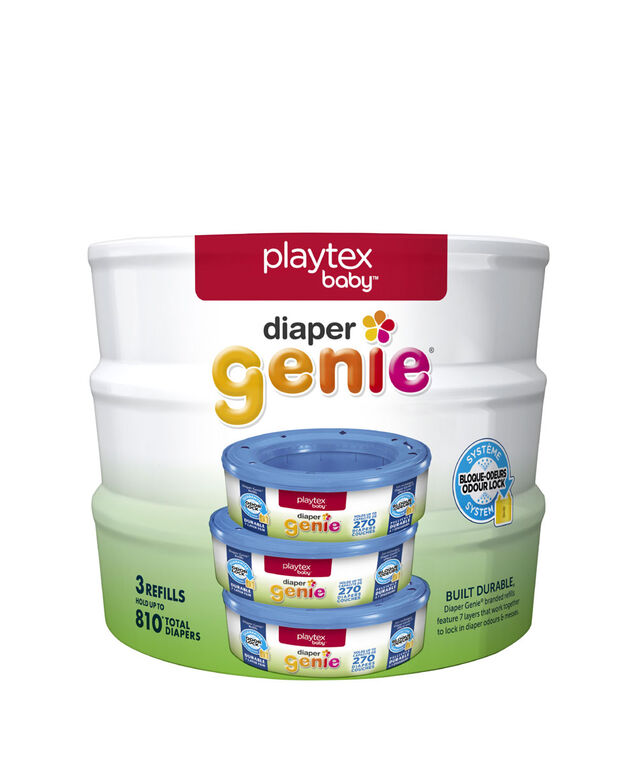 Recharges Diaper Genie - Paquet de 3