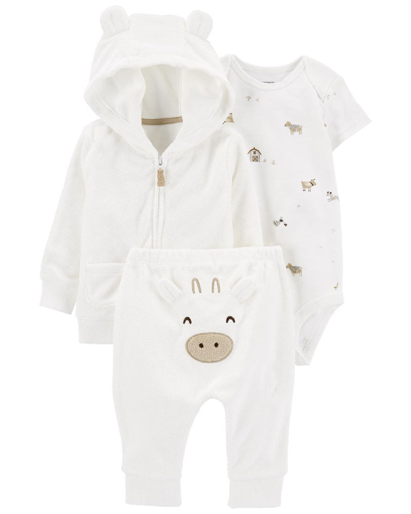 Carters white cardigan store