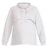 Motherhood -  Long Sleeve Scuba Funnel Nursing Top - Grey Mix - M