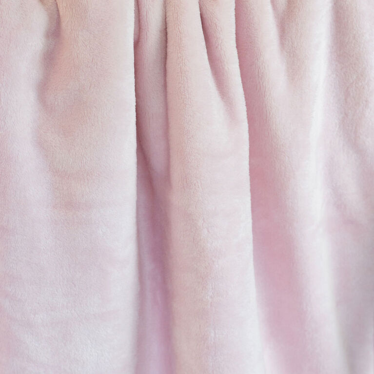 Judddlies - Couverture Sherpa En Flanelle - Rose