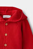 Hooded Cardigan Red 12-18M